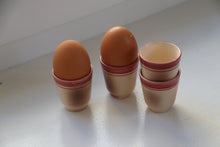 Load image into Gallery viewer, Set of Pink 4 Egg Cups
