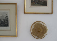 Lade das Bild in den Galerie-Viewer, Colored basket with antique wall art
